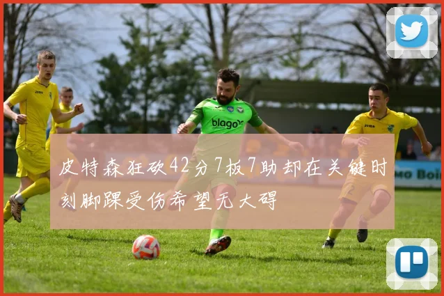 皮特森狂砍42分7板7助却在关键时刻脚踝受伤希望无大碍